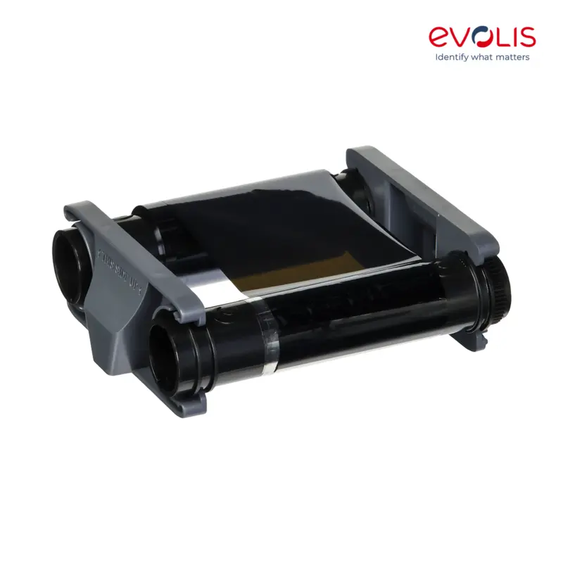 Ribbon Evolis CBGR0500F BLACKFLEX monochrome ribbon - 500 prints / roll