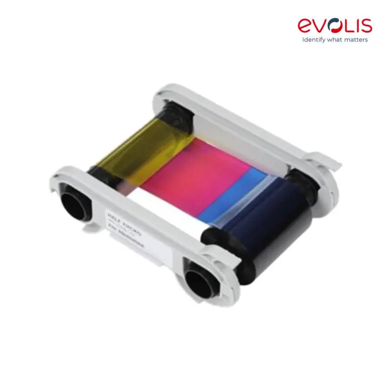 EVOLIS YMCKO Color Ribbon - 200 prints / Roll R5F002SAA