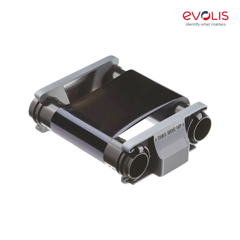 Ribbon Evolis CBGR0500F BLACKFLEX monochrome ribbon - 500 prints / roll