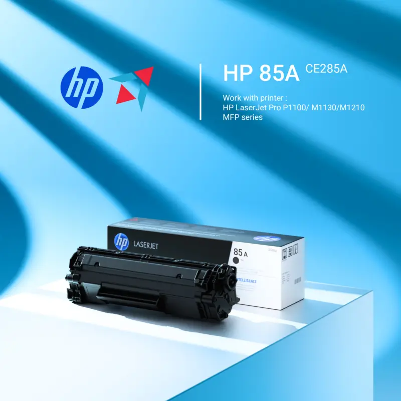 Original HP 85A Black LaserJet Toner Cartridge | CE285A