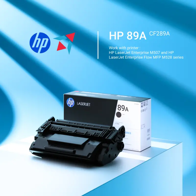 Original HP 89A Black LaserJet Toner Cartridge | CF289A