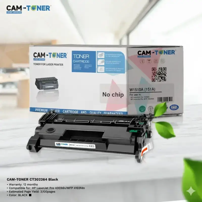 CAM-TONER 151A (W1510A) No Chip