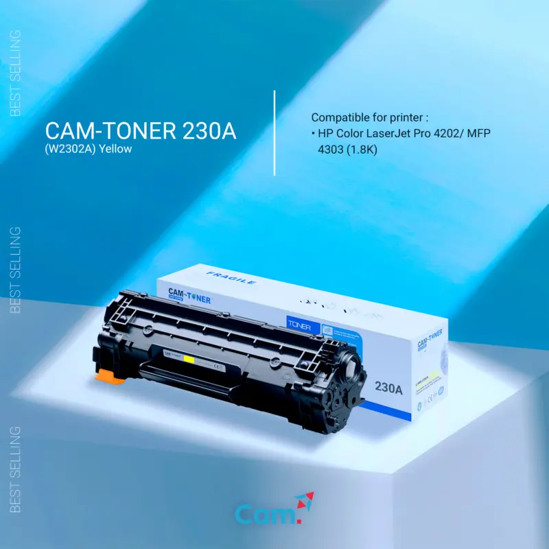 CAM-TONER 230A (W2302A) Yellow