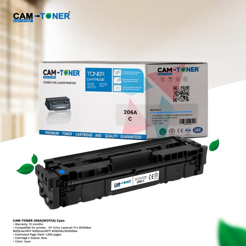 CAM-TONER 206A (W2111A) Cyan