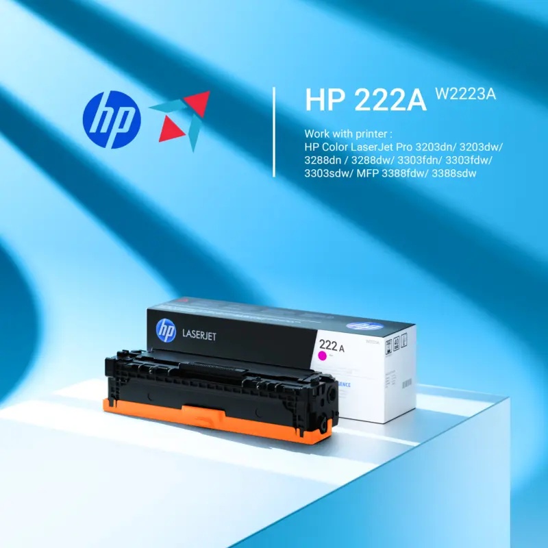 Original HP 222A Magenta Toner Cartridge | W2223A